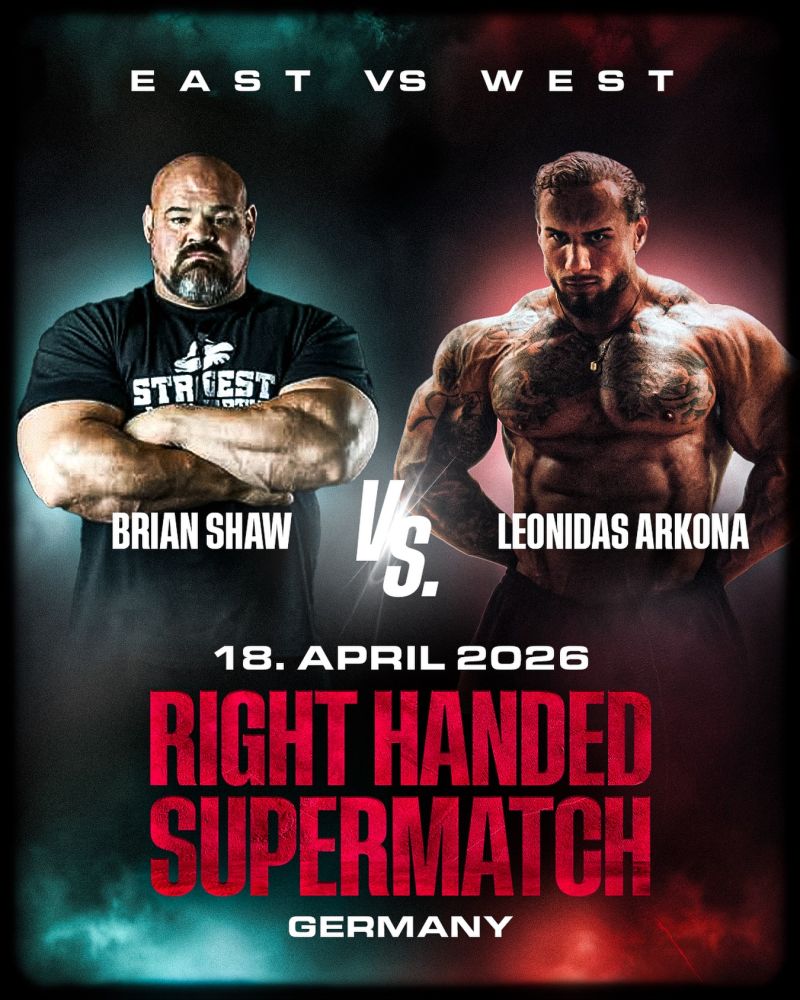 Brian Shaw 🔥 Leonidas Arkona