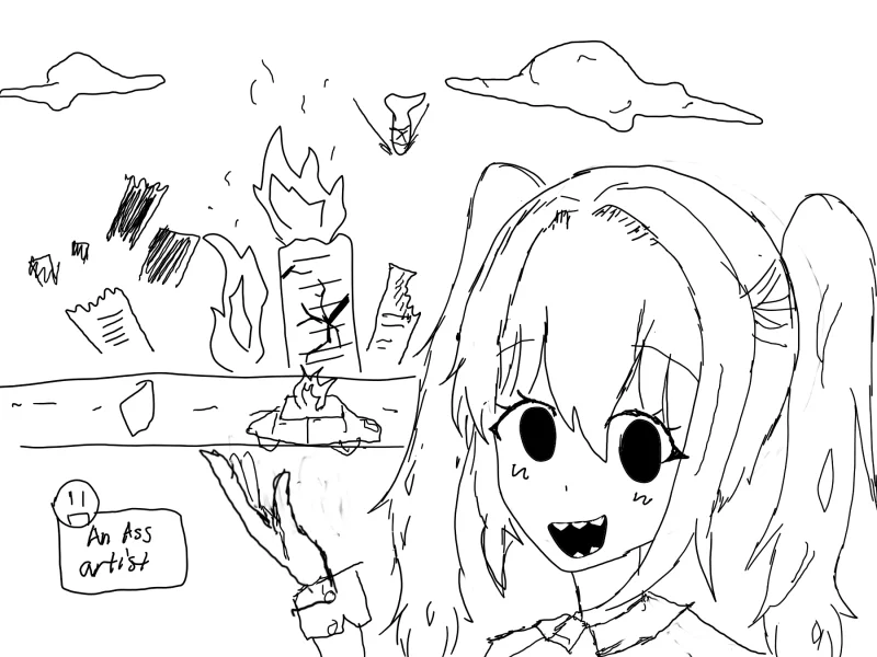 armwrestler tries drawing